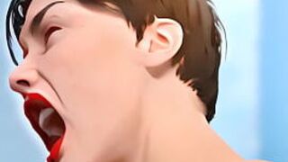 Sexy business woman gets fucked like a cheap whore in her bosses car porn video